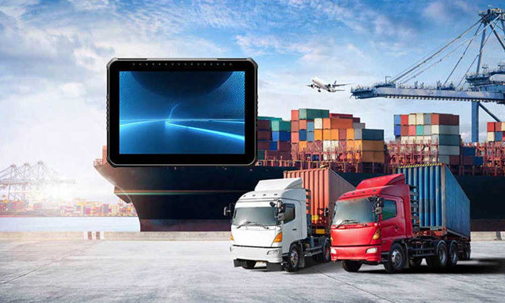 vehicle computer for port terminals