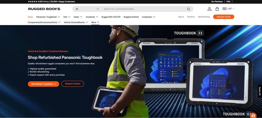 Rugged Tablet Manufacturers and Suppliers in the USA