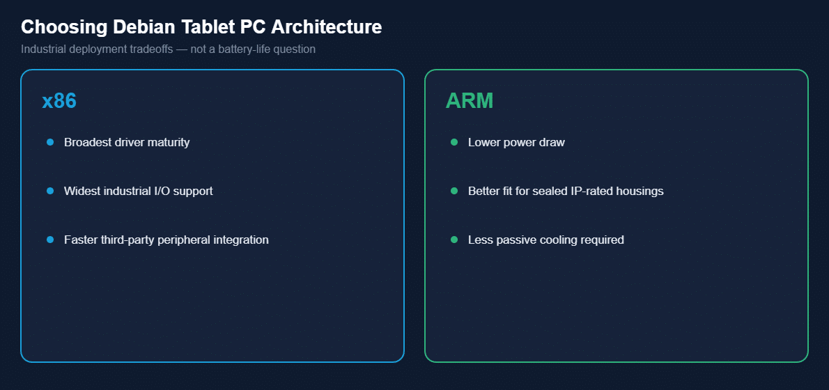 debian tablet pc arch cards