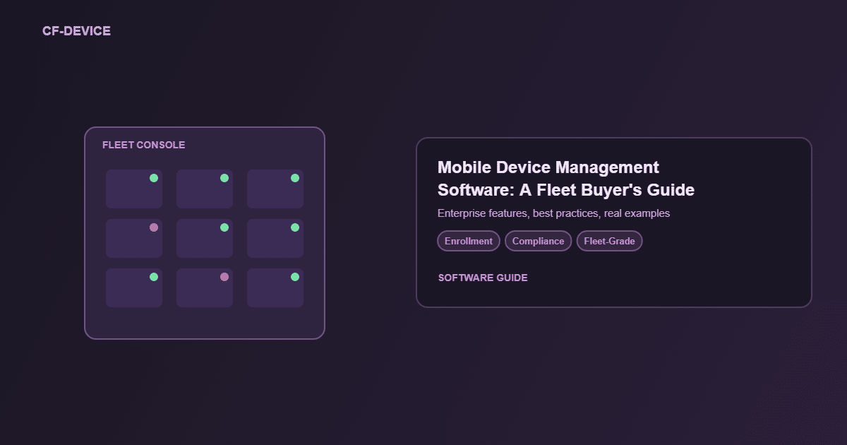 mdm software buyers guide hero