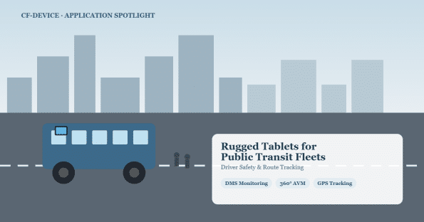 rugged tablet public transit