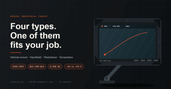rugged industrial tablet featured